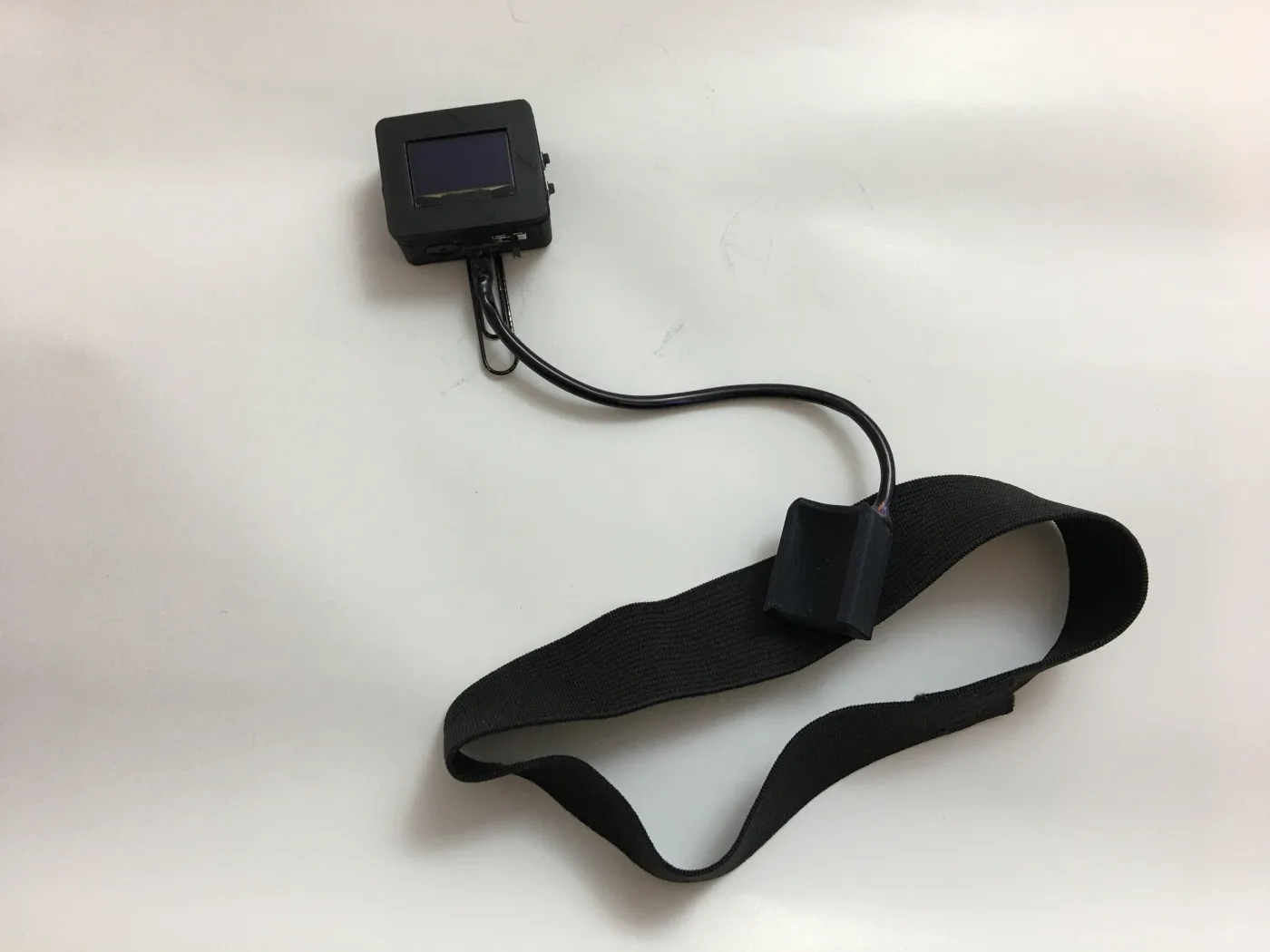 Earlier VentiWatch side-bag prototype